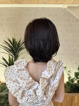 ピークアブー アヴェダ アトレ恵比寿(PEEK-A-BOO AVEDA) 丸みレイヤー ミディアムレイヤー