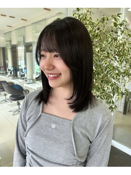 ハピネス 西大寺店(Happiness) レイヤーカット 顔まわりカット 小顔カット