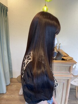 ハクバイジェービー 稲毛(hak by jb) 丸型◎髪質改善カラーで作るアッシュベージュ[稲毛駅/白髪染め]