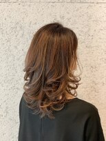 DAMANI 表参道 髪質改善/ヘッドスパ/ハイライト/白髪染め/白髪ぼかし/縮毛矯正&nbsp;似合わせカット/ミディアムレイヤーカット[表参道駅]