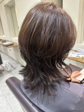 松本平太郎美容室 銀座パートツー(PART2) ミディアムウルフ