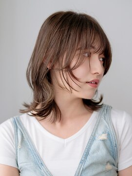 イチパーセント 横浜(1%) 着物ヘア/大人ガーリー/ダークアッシュ/似合わせカット/横浜