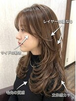 クレス(Cress)&nbsp;小顔顔周り診断/髪質改善/大人カラー/レイヤーカット/縮毛矯正