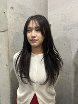 ヘアーデザイン アルエ(HAIR×design ARUE) ダブルカラーで作るオリーブグレージュ/ロングレイヤー