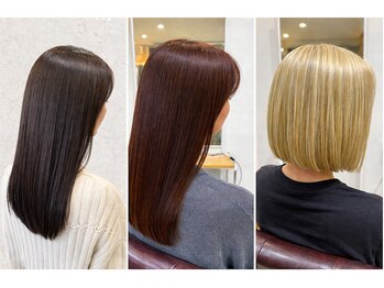 リレーション(Relation)の写真/[高発色×色モチキープ/髪質改善］シンデレラトリートメント使用◇“自分史上最高”の美しい髪へ導きます♪