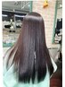 酸熱トリート＋縮毛矯正ストレート+ブロー＋溶岩クレ+Tr￥21780