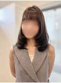 ミディアムレイヤー#レイヤー#顔まわりレイヤー