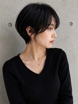 ゲイン(Gain)&nbsp;ショートカット×白髪ぼかし、ハイライト×縮毛矯正×髪質改善