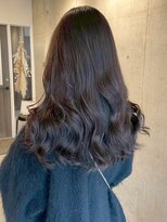 ロッカヘアエジェ(ROCCA hair eje.) オリーブグレーダークカラー×ツヤロング