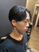 バーバー ネオ ザ クラス(BARBER NEO The Class)&nbsp;センターパート[宇都宮/バーバー/メンズカット/床屋/フェード]