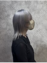 men's salon tiam 渋谷 メンズカット/メンズカラー/韓国【ティアム】&nbsp;シルバー中性ウルフ
