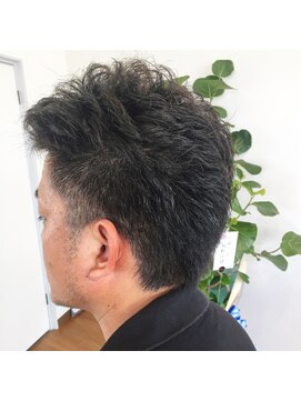 ニコラ(nicola) nicola×メンズ！人気のツーブロックショート