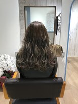 ヘアーメイク コラソン(hair make corazon)&nbsp;似合わせカットメルティカラー着物フェミニンロング