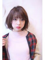 ブーケ(BOUQUET)&nbsp;ダブルバング・ブランジュ・大人かわいい・ボブ・前下がり