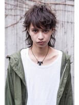 オースティン 錦糸町(AUSTIN)&nbsp;くせ毛風パーマ★ツーブロックショートレイヤー×ワイルドバング