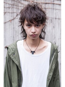 オースティン 錦糸町(AUSTIN) くせ毛風パーマ★ツーブロックショートレイヤー×ワイルドバング