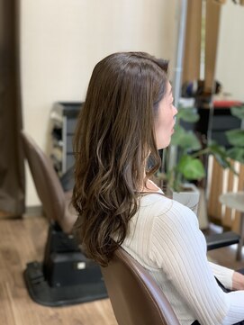 アルファ 深井店(ALPHA) ボタニカルカラー×ロング