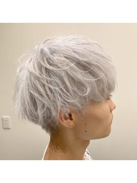 ヘアールームロッソ 白山店(HAIR ROOM ROSSO) バブルマッシュ　ホワイトアッシュ
