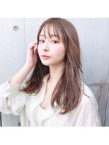 リコバイアフロート(riko by afloat)&nbsp;似合わせシースルーバング*可愛いレイヤーカット【riko立野】