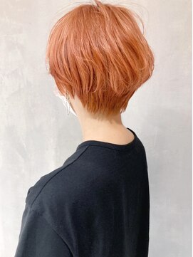 アルバム 新宿(ALBUM SHINJUKU) ネーブルオレンジ_セシルカットココアブラウン_ba298482