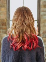 カラーサロンビスカリア 相模原エリア 淵野辺駅店(Color salon Biscaria)&nbsp;グラデーションカラー☆簡単スタイリング☆カール[学割U24]