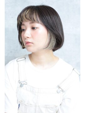 たさわ堂 ヨロ(yolo) インナーカラーボブ/インナーハイライト/ミニボブ/ショートボブ