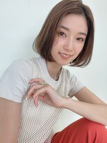 ルービック 枚方(Rubik's)&nbsp;ツヤ感 ナチュラルボブ  簡単スタイリング