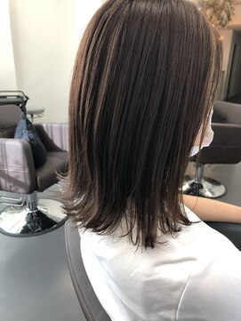 シア(sia) 外ハネツヤベージュ/ラベンダーカラーmix/グレージュ/シアカラー