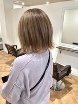 オーダイム(ou' dime) 外ハネミルクティーベージュ