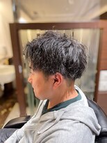 エヌドットバーバー ギンザ(N.BARBER GINZA)&nbsp;ツイストスパイラル/ツーブロック/バーバー【銀座】<理容室>