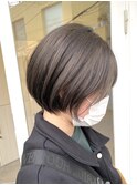 【お客様フォト】まとまるショートボブ×フロントインナー