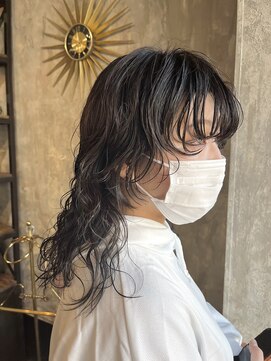 フルアヘッド(FULL A HEAD) ウルフレイヤーパーマ