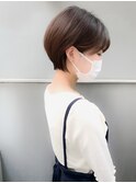 前髪あり大人ショートボブ20代30代40代 立川 立川駅 立川南口