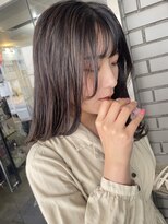 アストロ デザイン オブ ヘアー(ASTRO design of hair)&nbsp;グレージュカラー/ボブウルフ/黒髮カタログツーブロックマッシュ