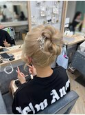 【ヘアセットサロンfrst】結婚式・二次会・パーティーヘアセット