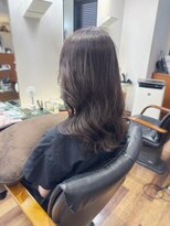 エムタニグチギンザ(M.TANIGUCHI GINZA)&nbsp;【イノアカラー】ロング/ダークトーン/ラベンダーグレージュ