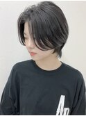 札幌ショート☆色気たっぷり黒髪ハンサムショート