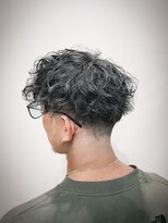 ヒロギンザ 六本木店(HIRO GINZA)&nbsp;スパイラルパーマ×フェード