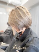 アンバランスオオサカ(UNBALANCE OSAKA)&nbsp;★ミルクティーベージュ/ベージュ/ハイトーンカラー【JUNYA】