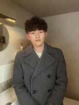 ネルケ 立川(nelke)&nbsp;メンズパーマ/外国人風ハイライト