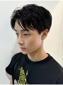 イケメンになれる毛流れショート