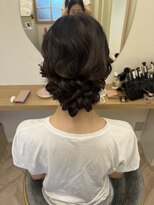ソノ(sono)&nbsp;前撮りヘア　花嫁ヘアメイク　結婚式　ブライダル