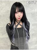 レミー100%高級人毛/53cm☆シールエクステ70枚