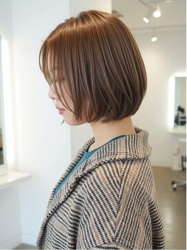 エル 新小岩(elu) 美髪/ワイドバング/レイヤーカット/くすみベージュ/新小岩駅