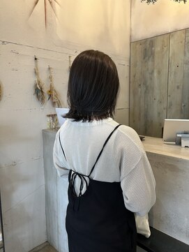 グリーン ユウヒガオカ green Yuhigaoka 外はねレイヤーボブ