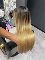 アローズ 久留米店(arose) 大人可愛い透明感立体感グレージュ×エアストレート