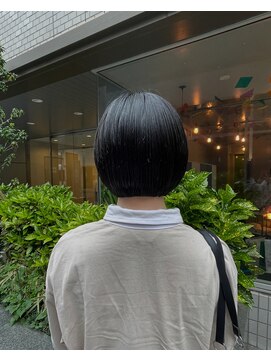 リガナッツ 池袋店(Riganuts) ボブ/顎ラインボブ/ぱつっとボブ