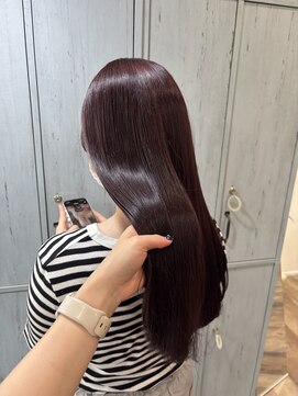 シュシュバイジャガラ 千葉駅北口店(chou chou byJAGARA) ボルドーブラウン【chouchou千葉・千葉駅】