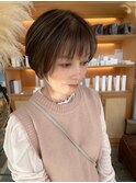 白髪ぼかしハイライト