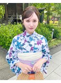 シニヨンスタイル